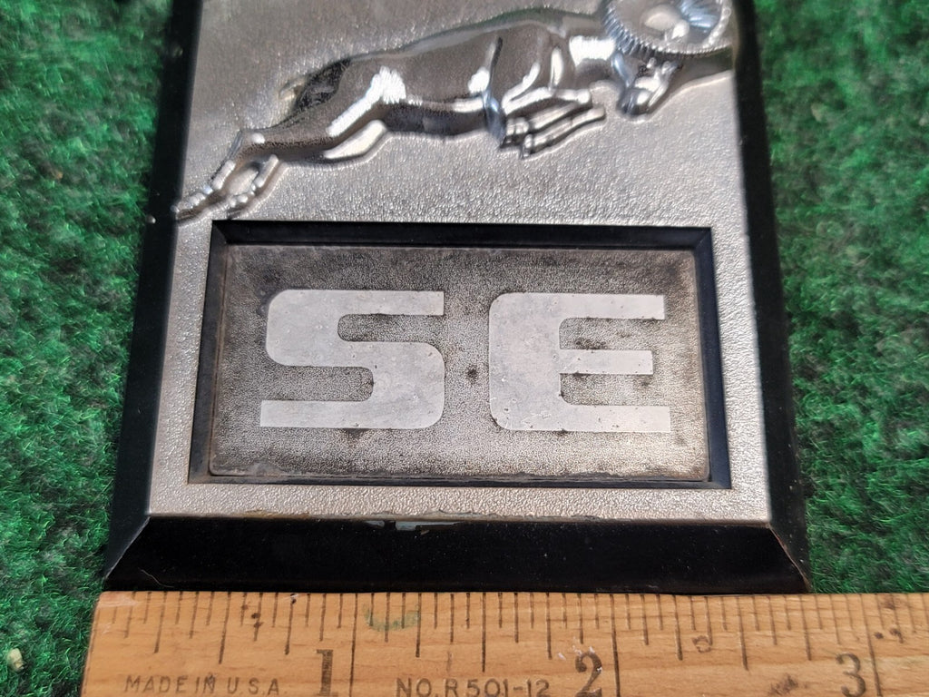 1983-1989 Dodge Ram SE OEM Factory Side Right Fender RH Emblem 1M7