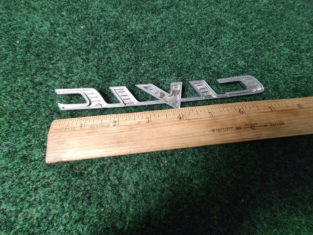 06 07 08 09 10 11 HONDA CIVIC COUPE REAR CHROME EMBLEM LOGO BADGE SIGN OEM 6L4