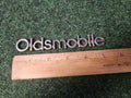 Oldsmobile Chrome Emblem Badge Logo Nameplate Name OEM Plate 5.25" 4M8