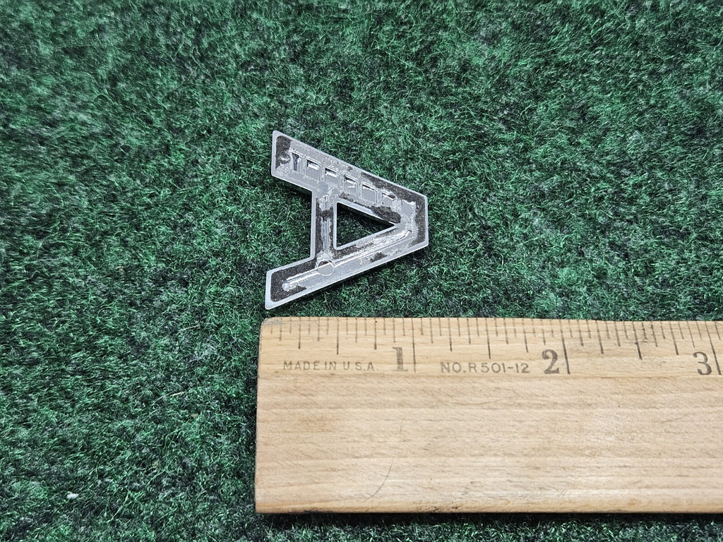 OEM "A" 3D Chrome Individual Letter A Lettering Emblem Badge Logo Nameplate 2S2