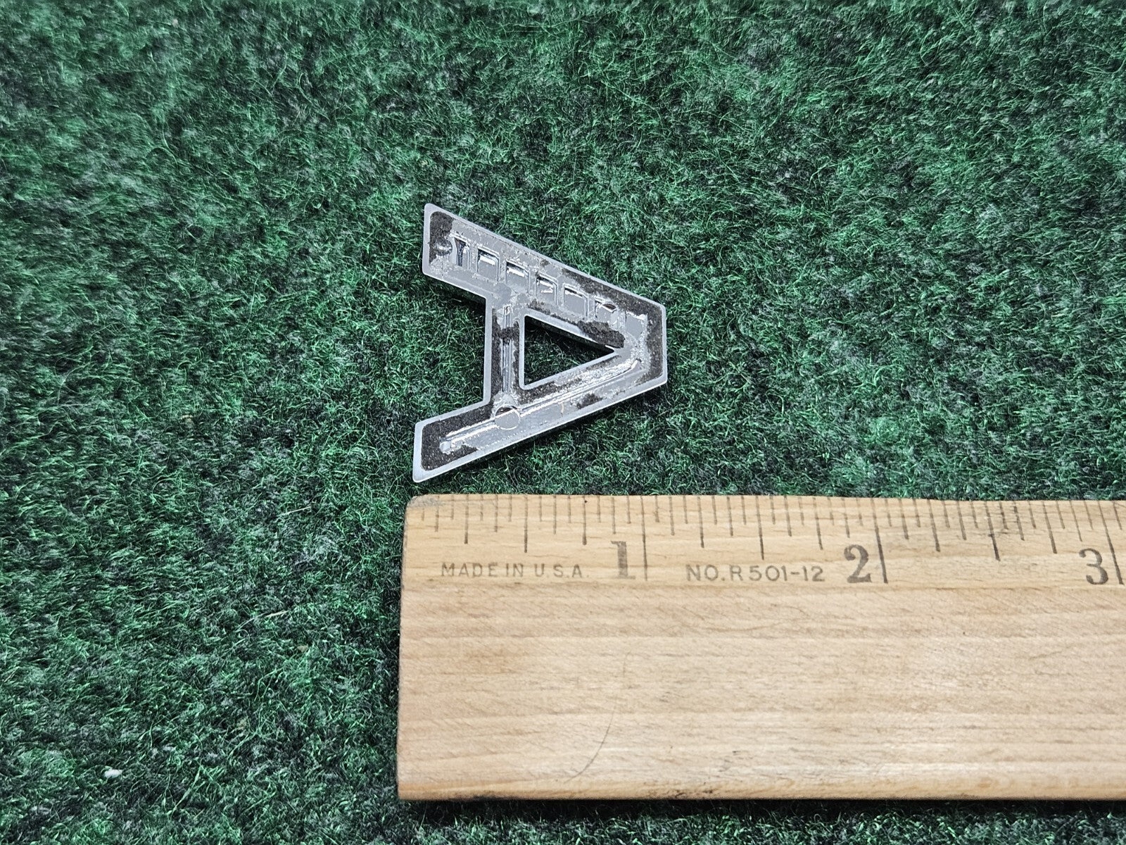 OEM "A" 3D Chrome Individual Letter A Lettering Emblem Badge Logo Nameplate 2S2