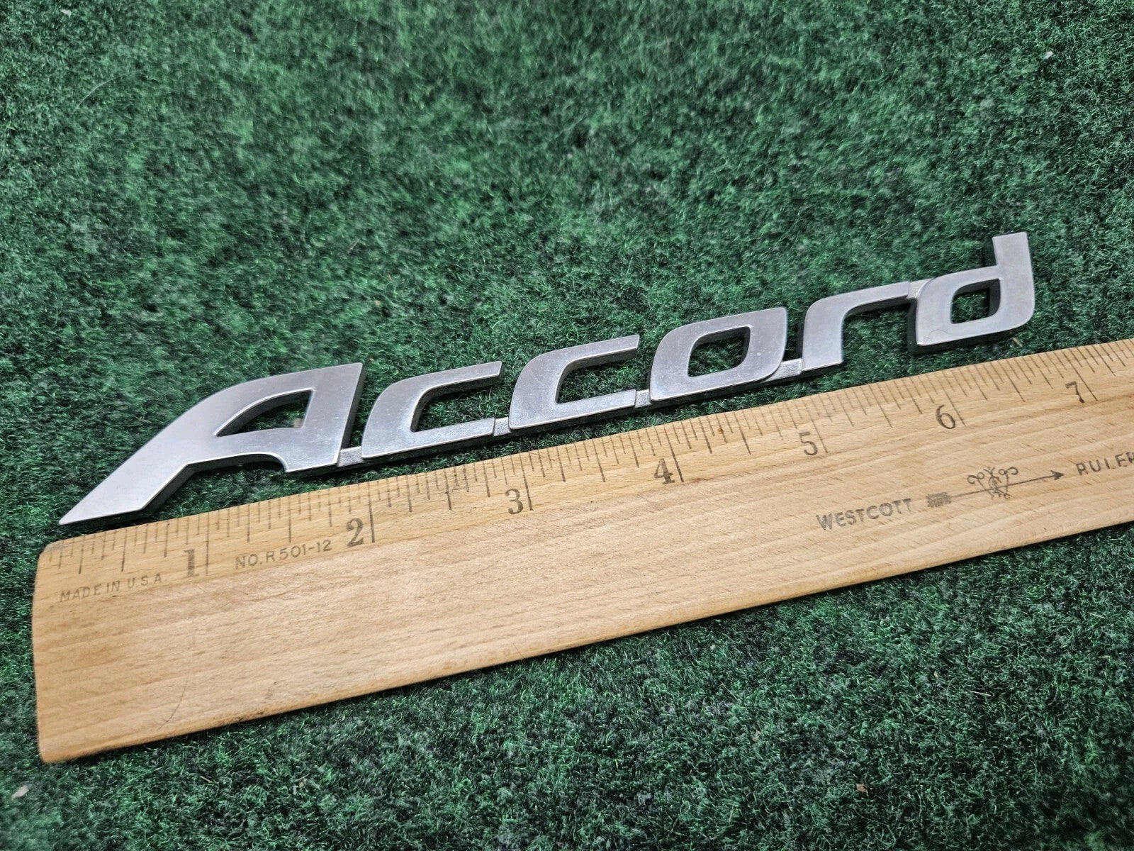 HONDA ACCORD REAR EMBLEM LOGO BADGE SYMBOL CHROME Nameplate LETTERS GL1