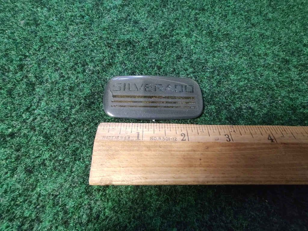 1990s SILVERADO Plastic Roof Panel Emblem OEM NAME PLATE Decal 8L2