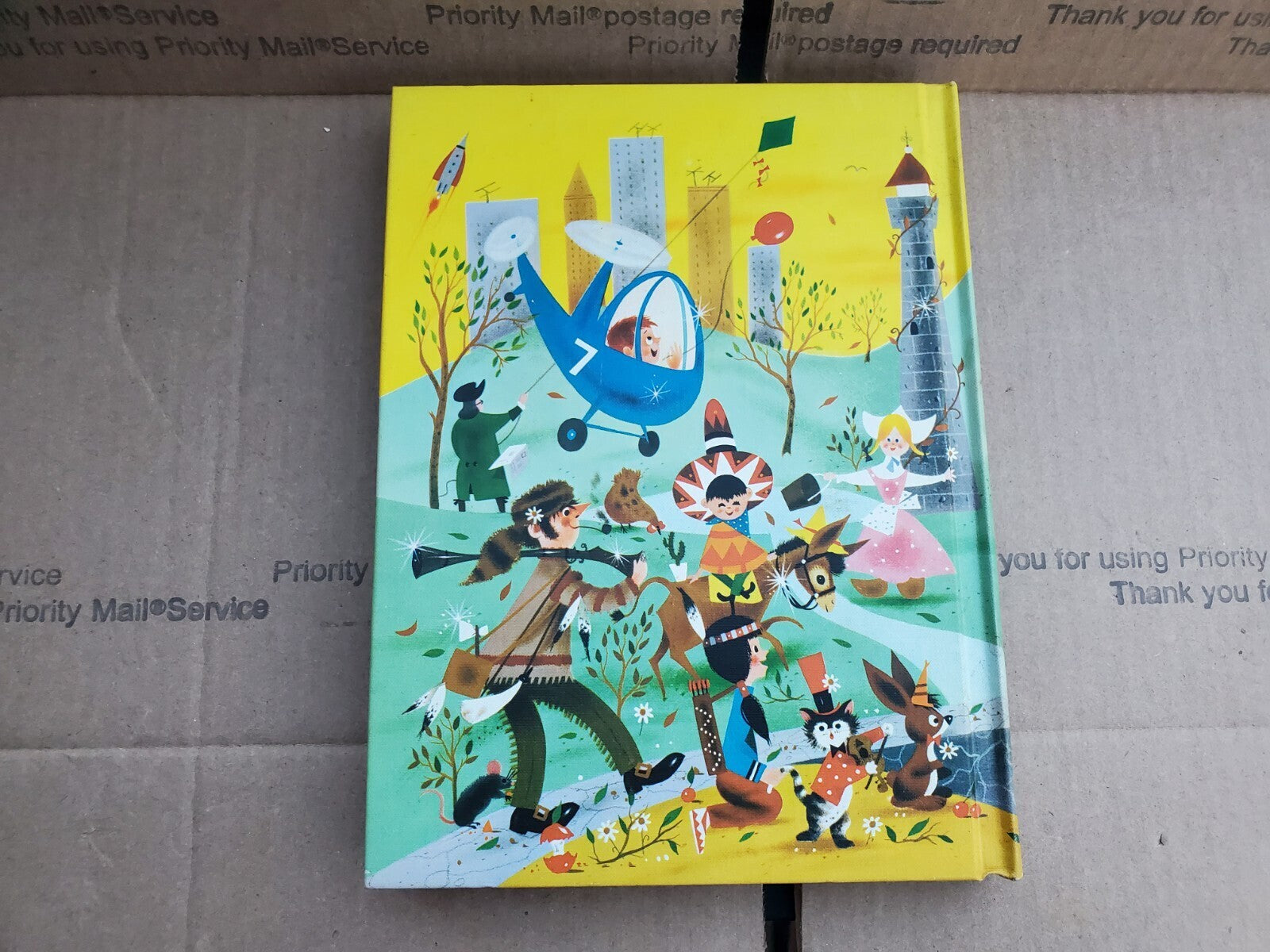 Shining Hours 1968 Vintage School Reader Children's Literature Illustrated B3