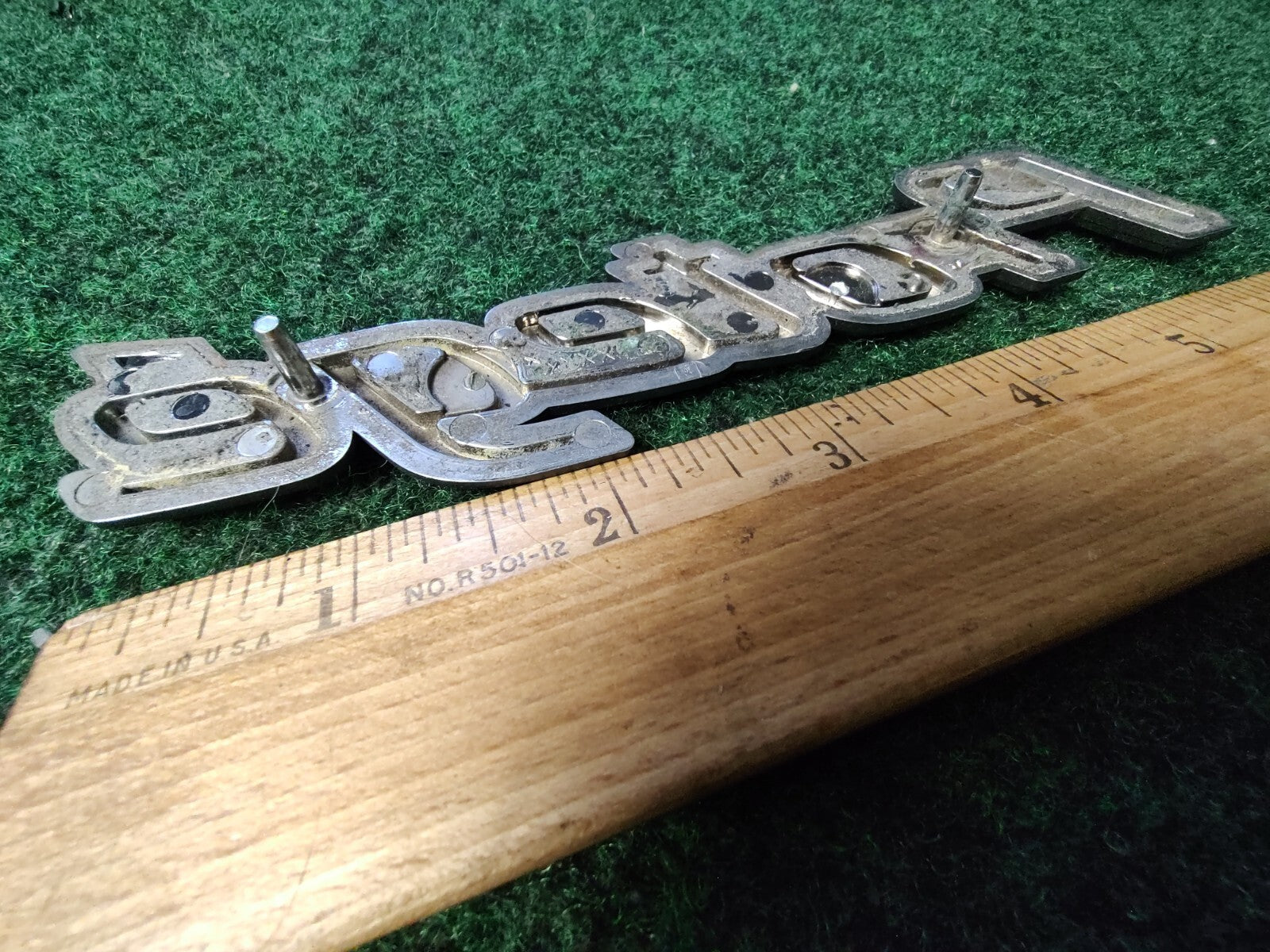 Mazda Protege trunk emblem badge decal logo symbol OEM Factory Genuine 3S1