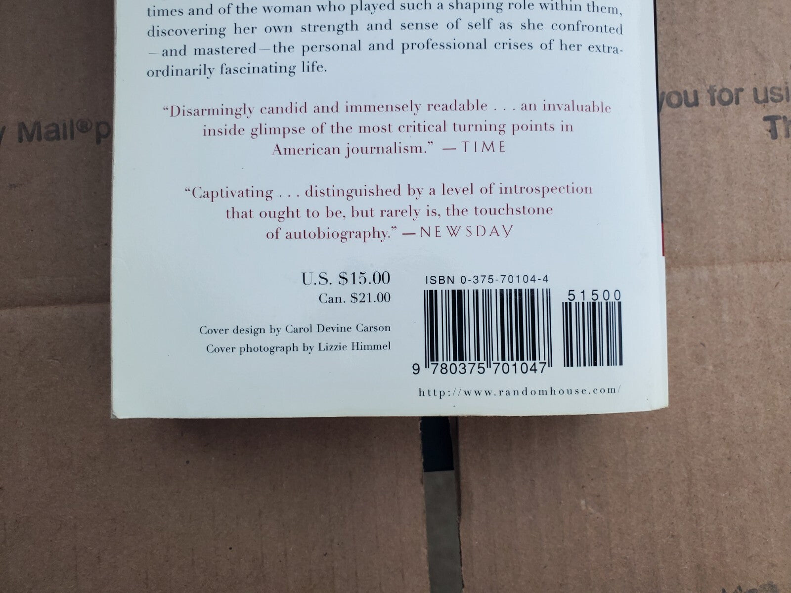 Personal History - Graham, Katharine - Paperback B3