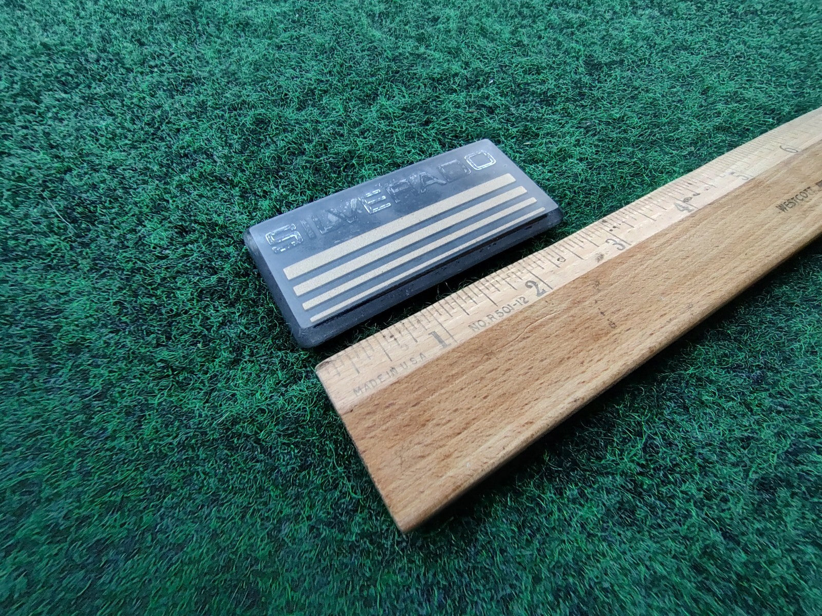 1990s SILVERADO Plastic Roof Panel Emblem OEM NAME PLATE 5S3