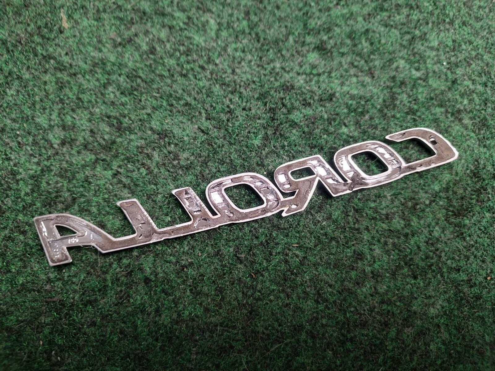 2009 2010 Toyota Corolla Trunk Lid Nameplate Emblem Badge Logo 75442-12a11 2S5