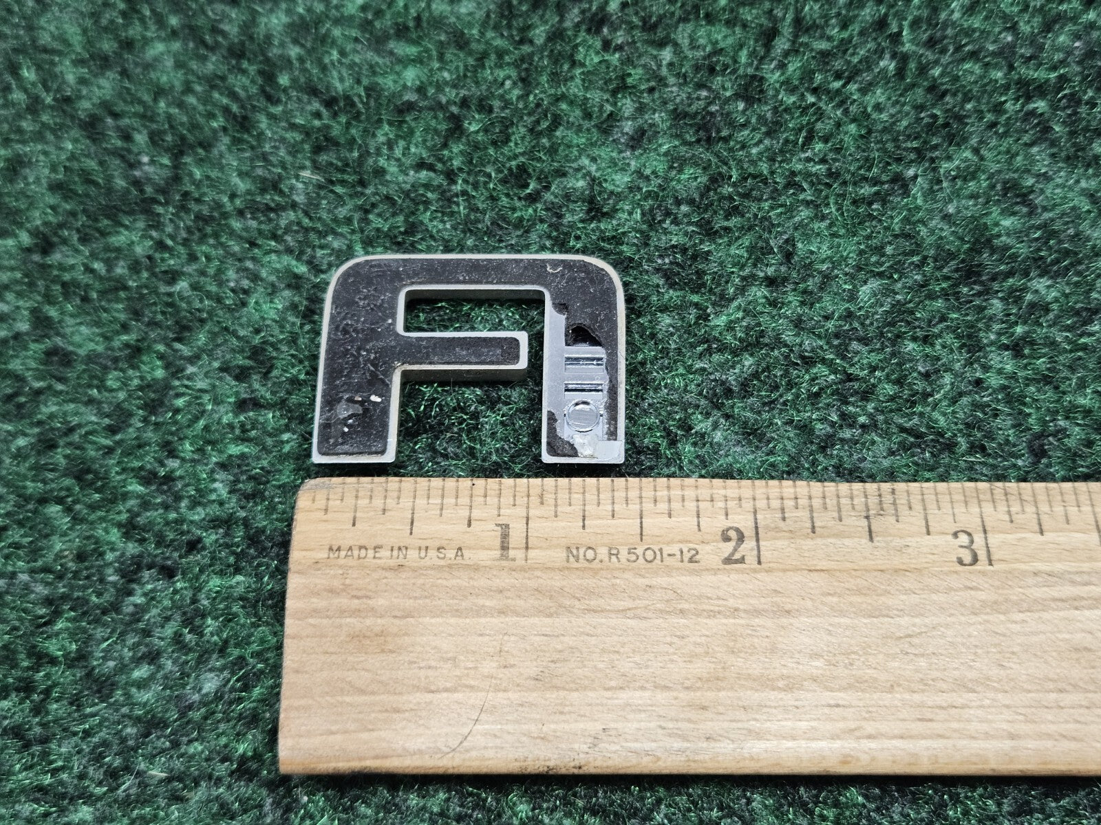 OEM "A" Chrome Individual Letter Lettering Emblem Badge Logo Nameplate A 2S2