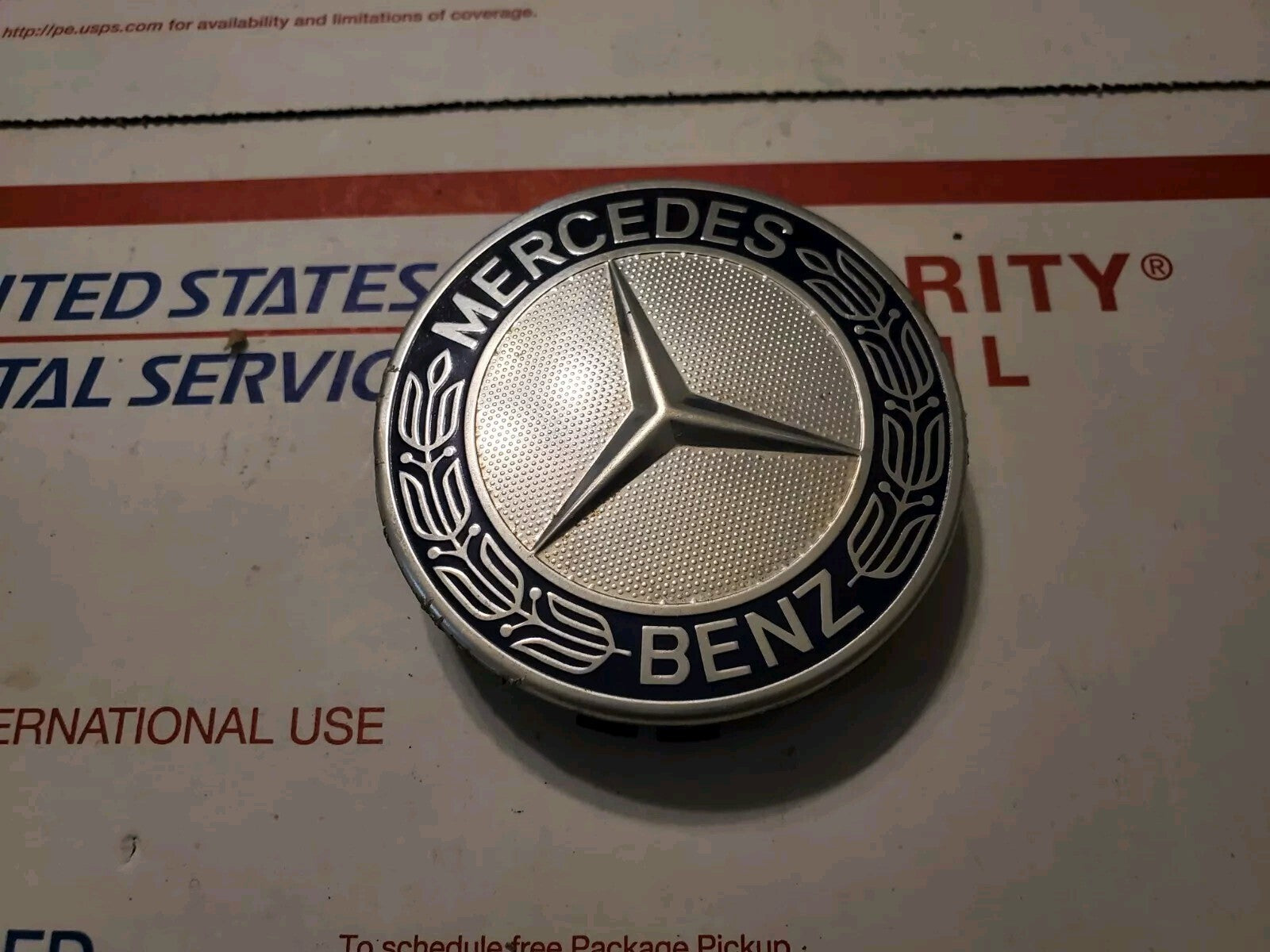 Mercedes Benz Blue Factory Wheel Center Cap OEM A 171 400 00 25 4L6
