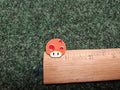Mushroom Metal Enamel Pin Gold Tone Backing Lapel Backpack Hat Cartoon Brooch