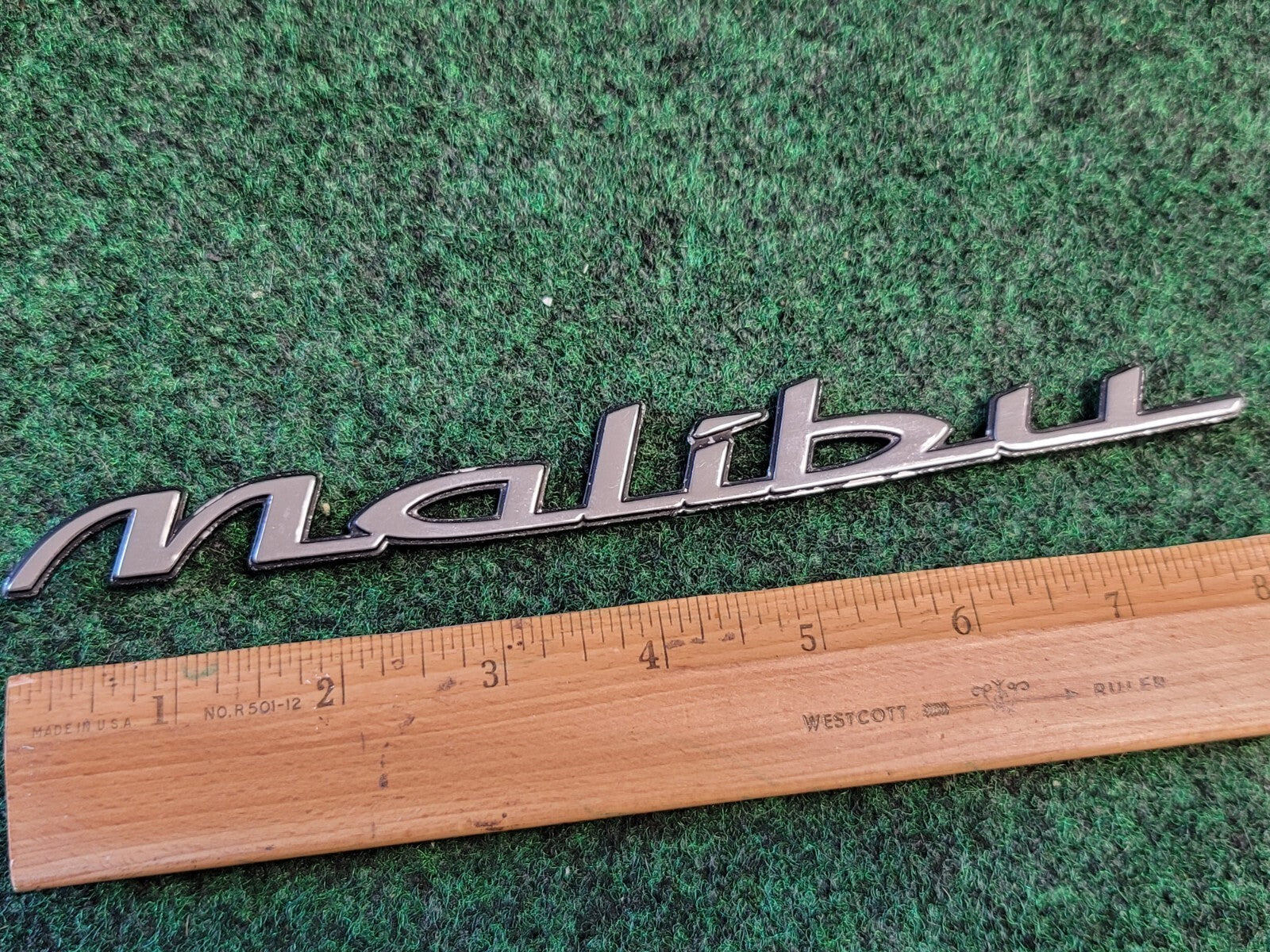 Chevy 1997-2003 Malibu Rear Emblem Badge Logo Nameplate Name Plate 1M6