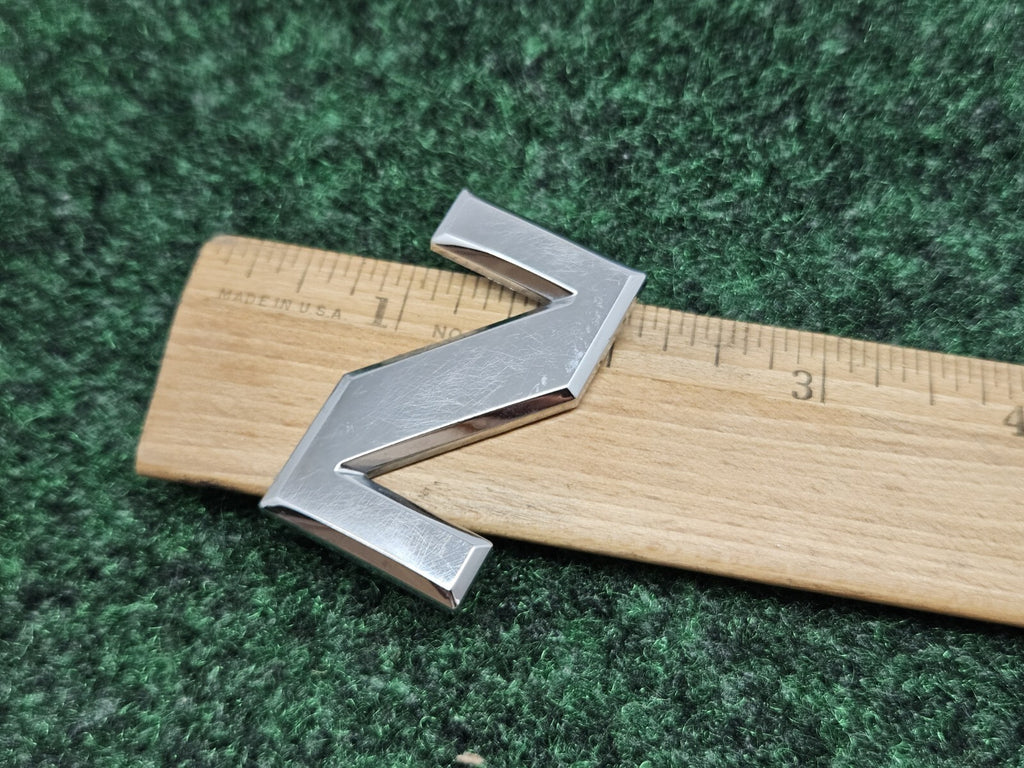 OEM "N" 3D Chrome Individual Letter Lettering Emblem Badge Logo Nameplate 2S2