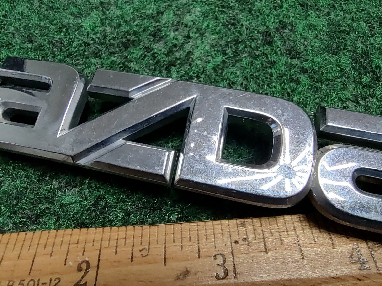 Mazda OEM Chrome Plastic 5.5" Emblem Badge Logo Nameplate Name Plate 1S1