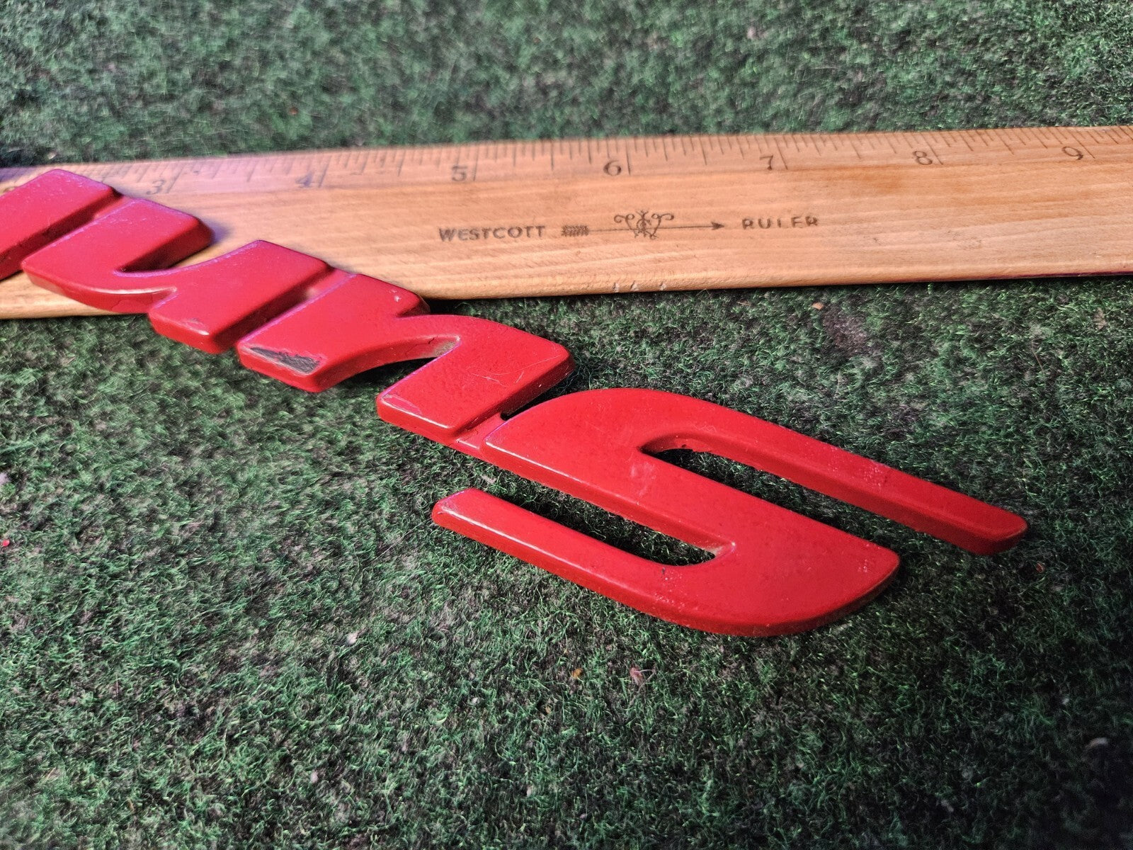 1998-2004 Pontiac Sunfire Emblem Red Badge Logo Nameplate Name Plate 4M9