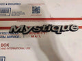 95 96 97 98 99 00 MERCURY MYSTIQUE REAR EMBLEM LOGO BADGE SIGN SYMBOL OEM 4L9
