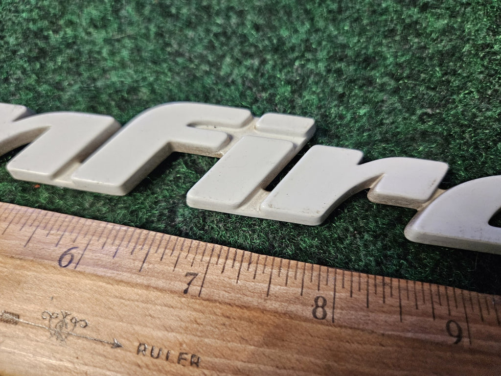 1998-2004 Pontiac Sunfire White Emblem Badge Logo Nameplate Name Plate 4M9