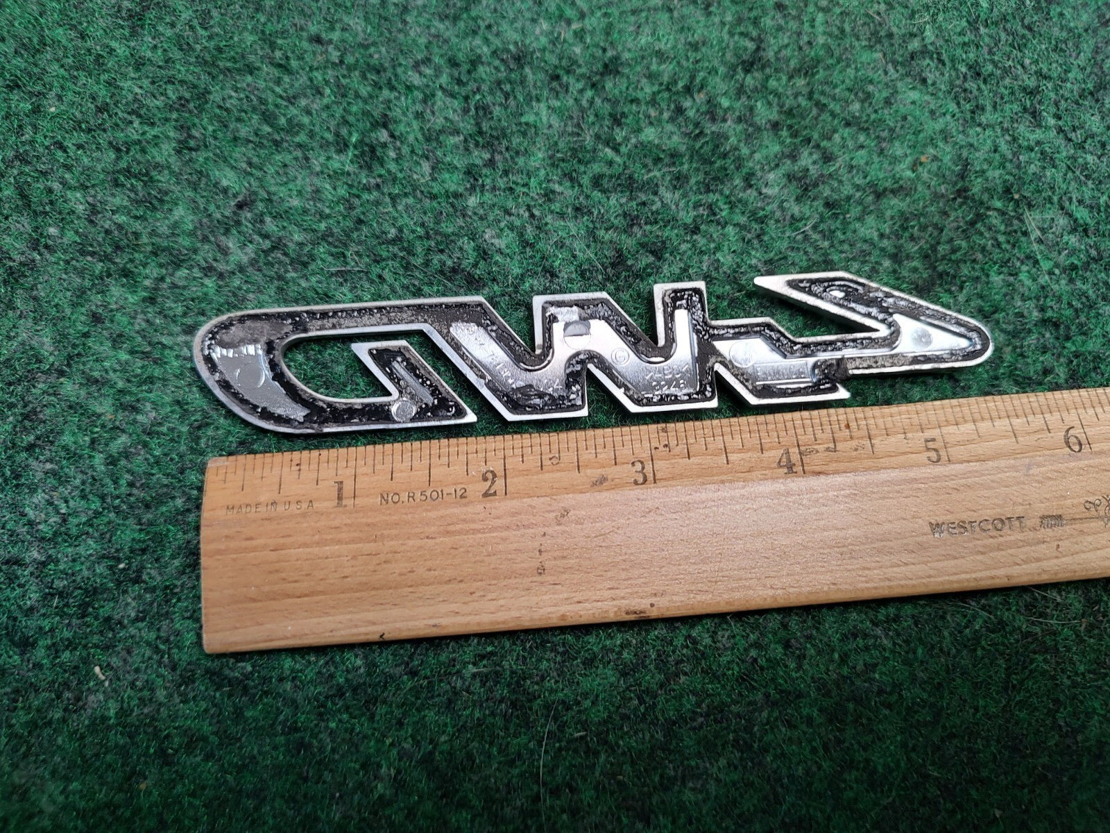 2008-2012 Ford Escape 4WD Emblem 8L84-7843156-DA OEM Badge 4S4